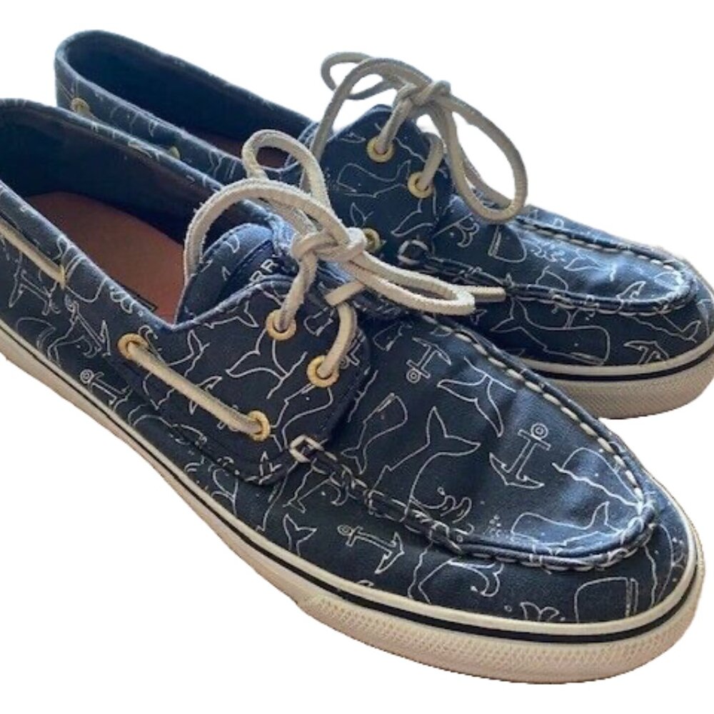 Sperry Bahama Navy Whale - Picture 1 of 5